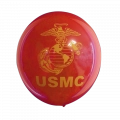 USMC Balloons - RED/GOLD PRINT-0