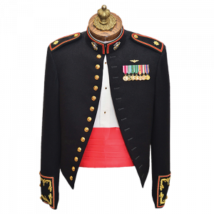 USMC Male Officer Evening Dress Jacket with Accessories